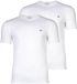 Armani T-shirts met V-hals 2-pack wit