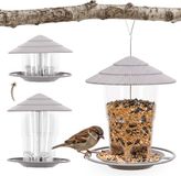sarcia.eu Chomik M Świeży Spółka Jawna Hangende VOEDERBAK voor vogels, opvouwbare ZAAIDOSEERDER 16,5x16,5x19 cm
