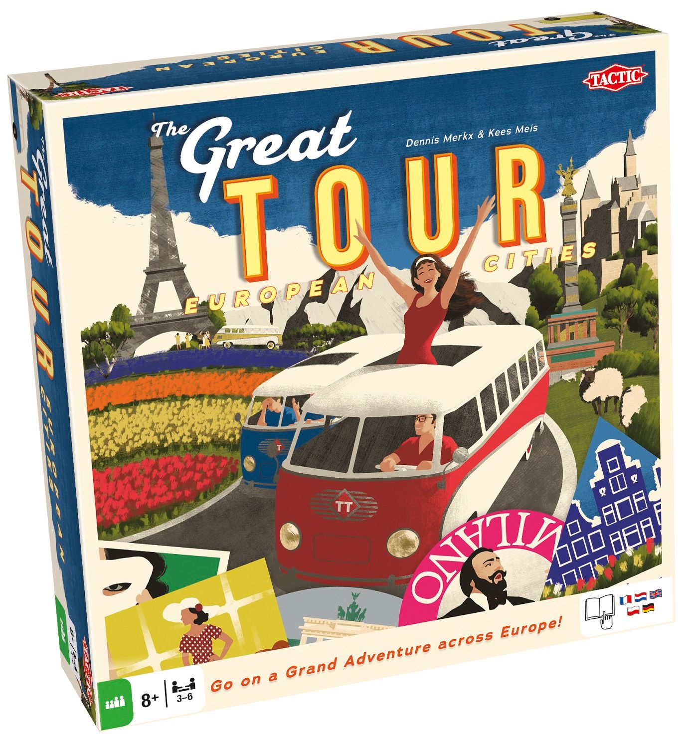 Tactic Great Tour - Bordspel - Meerkleurig