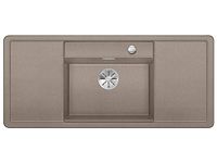 Blanco 523631 ALAROS 6 S SILGRANIT PuraDur wit bekken midden, tartufo