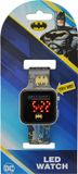 Accutime - LED Watch Batman - Kinderhorloge Met LED Display Voor Datum en Tijd - Grijs