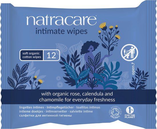 Natracare Organic Hygiëne Reinigingsdoekjes