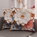 PETTI Artigiani Italiani - Paar kussenslopen 65 x 65 cm van microvezel, decoratief kussen voor slaapkamer, bank, woonkamer, set van 2 kussenslopen, bloemenpatroon 05 1, 100% Made in Italy