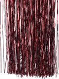 Decoris Lametta PVC L0.1B50H40 cm Ossenbloed Noël