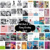 Emotional Rescue 40 Pack verjaardagskaarten, grappige en onbeleefde kaarten voor hem en haar, individuele willekeurige multi-pack groeten, meerkleurig (MULTI40-EMO)