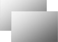 vidaXL Wandspiegels 2 st rechthoekig 60x40 cm glas