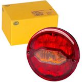 HELLA 2SD 013 155-001 Achterlicht - Hybride/LED - 24V - Geschroefd/Geschroefd - Lenskleur: Rood/Geel - Kabel: 300mm - links/rechts - Aantal: 1