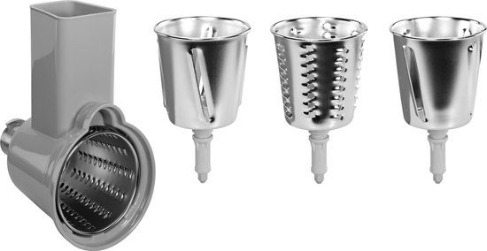 Smeg SMSG01 - Snijder & Rasperset voor SMEG Keukenmachine - Grijs