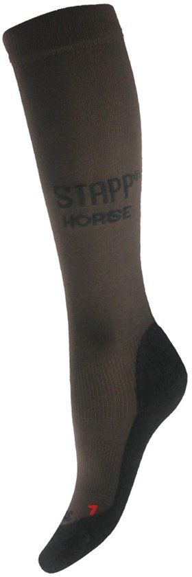 STAPP Horse - Paardrijsokken 33800 DEOCELL Unisex - Maat 43/46 - Antraciet