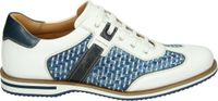 Galizio Torresi - 310530 - Chaussures de loisir Homme Chaussure à lacets Homme Baskets Décontracté - Blanc/Beige - Taille 40
