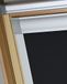 Bloc Blinds Voor Velux dakraam Skylight Blind, Blackout, Black, 206