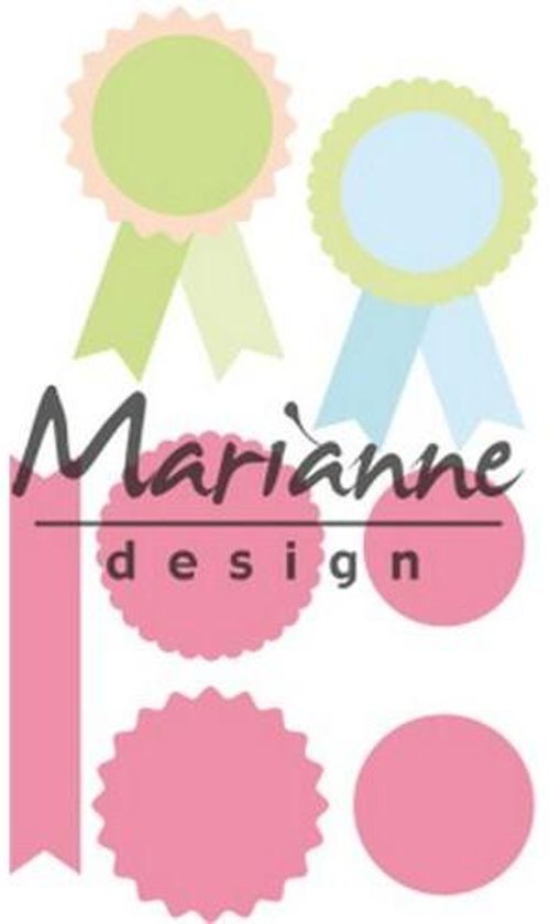 - Marianne Design Collectable Rosettes & labels COL1444