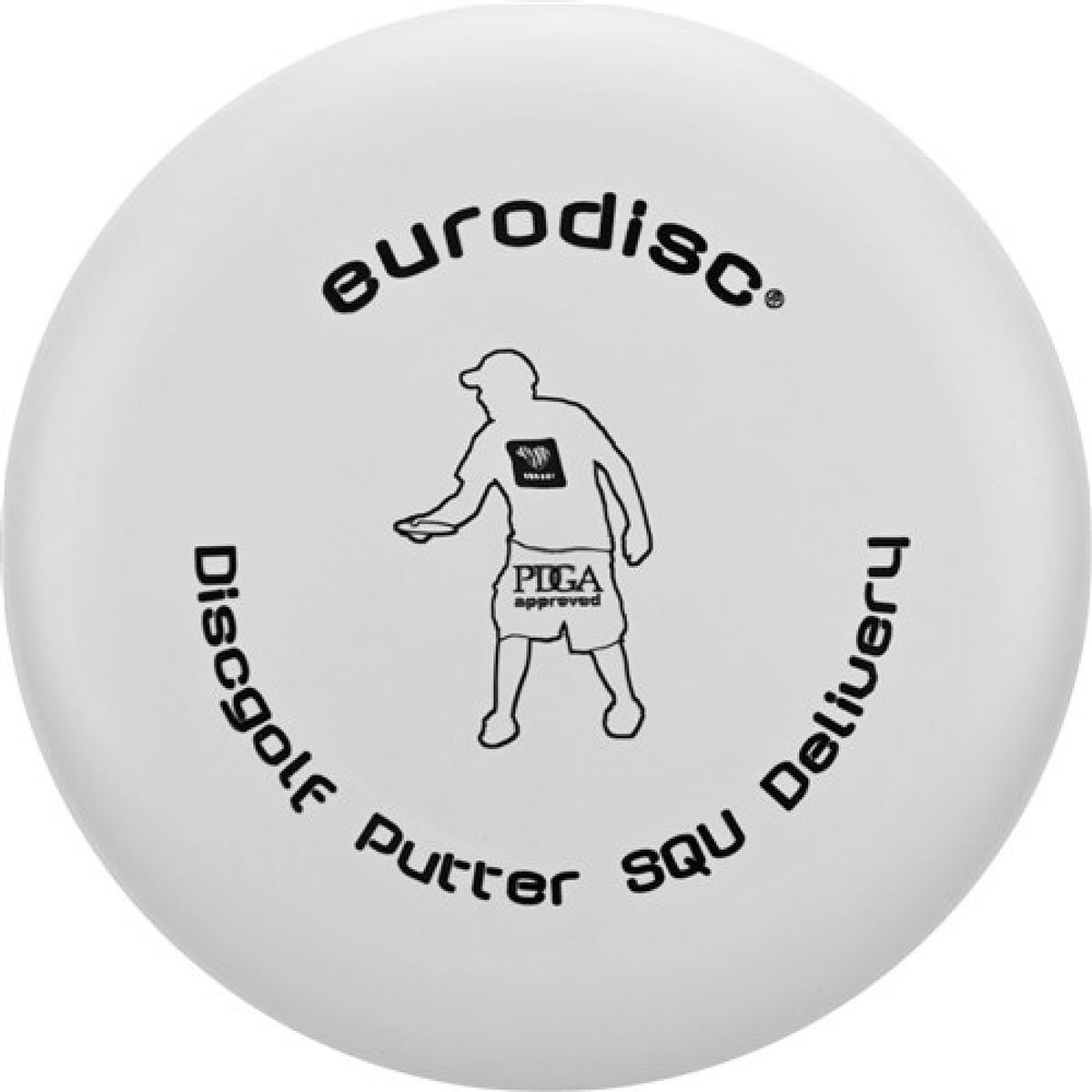 Eurodisc Discgolf Putter standaard Wit