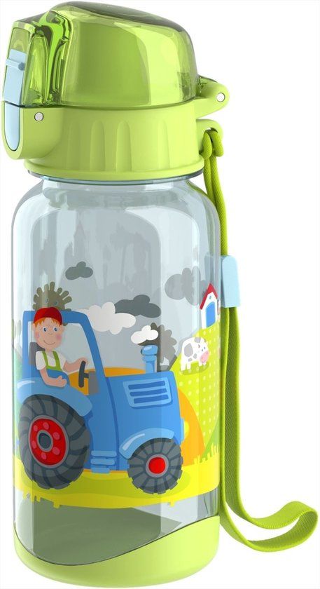 HABA Tractor Drinkfles - 400ml - Groen