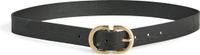 PIECES PCJUVA CROCO JEANS BELT NOOS WB PU Black Polyester Gürtel Damen