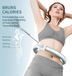 Markenlos Fitnessring voor volwassenen met gewicht - Bal - Geschikt voor beginners - Helpt bij gewichtsverlies - Bestaat uit 16 snel te verwijderen segmenten