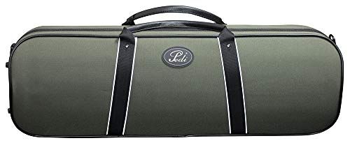 Pedi String Cases Pedi 16100 Night Stripe langwerpige vioolkoffer - Groen