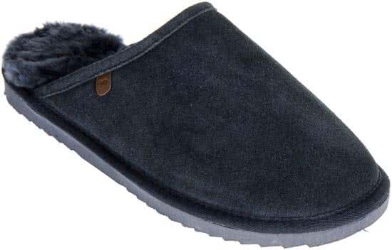 Warmbat Classic Slipper Navy Heren Slippers - Maat 41 - Unisex - blauw