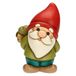 THUN - Oliver kabouter met geluksklaver van keramiek, maxi, 19,9 x 15,2 cm, hoogte 30 cm, collectie Winter betoverd