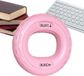 Bol Handtrainingsapparaat - Vinger trainer - Spierversterking - Antislip siliconen - 7 cm diameter - Rose