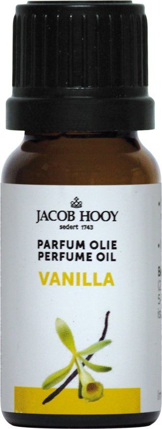 Jacob Hooy Parfum Vanille - 10 ml - Geurolie