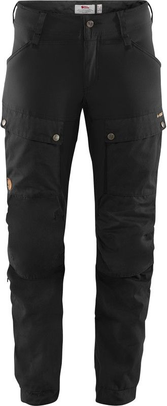 Fjällräven Keb Broek Dames - black - EU 42 (Regular) - 2019