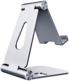 AISENS MS2PM-086, Mobiele telefoon/Smartphone, Tablet/UMPC, Passieve houder, Bureau, Binnen, Zilver