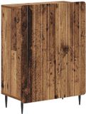 vidaXL Opbergkast ZWOLLE Oud hout 59,5 x 31 x 79,5 cm