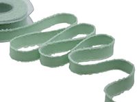 Furlanis - Decoratief lint met franjes, zeegroen, 23 mm x 15 m
