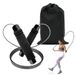 Avilia Professioneel springtouw met antislip handgrepen en draagtas, verstelbaar en licht voor fitness, crossfit en intensieve cardiovasculaire training