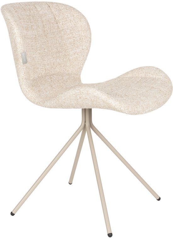 Zuiver OMG Eetkamerstoelen Beige - Set van 2