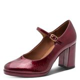 Tamaris - Dames - Hoge hakken - Merlot - Maat 38