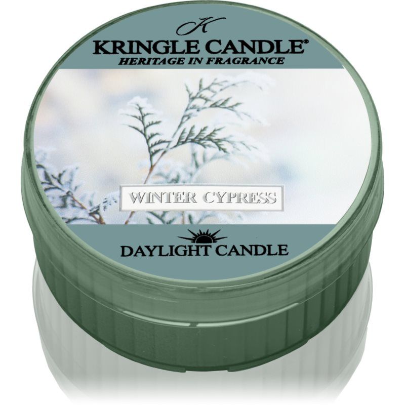 Kringle Candle Winter Cypress Geurkaars - Frisse wintergeur