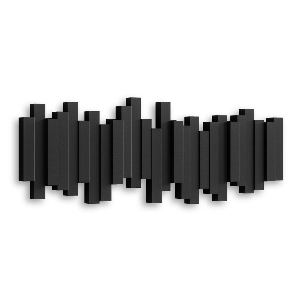 Umbra Sticks - Wandkapstok - Zwart - Universele haak - Hout - 1 stuk(s)