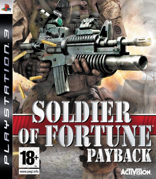Activision Soldier of Fortune Payback - PlayStation 3