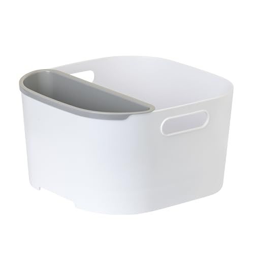 Vigar Rengo - Bordenkom - Wit en grijs - 4 stuks