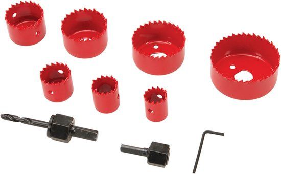 Silverline 11-delige gatenzaag set 21-64mm