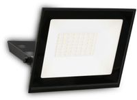 BRILONER - LED buitenlamp met neutraal wit licht, 30W 2700 lm, verstelbaar, IP65 stof- en waterdicht, LED schijnwerper voor tuin, terras en garage, buitenverlichting beveiliging, 14x17x3 cm, Zwart