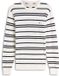 Tommy Hilfiger Heren Gebreide Trui Essential Katoen Ronde Hals Lange Mouw Regular Fit Wit/Blauw M