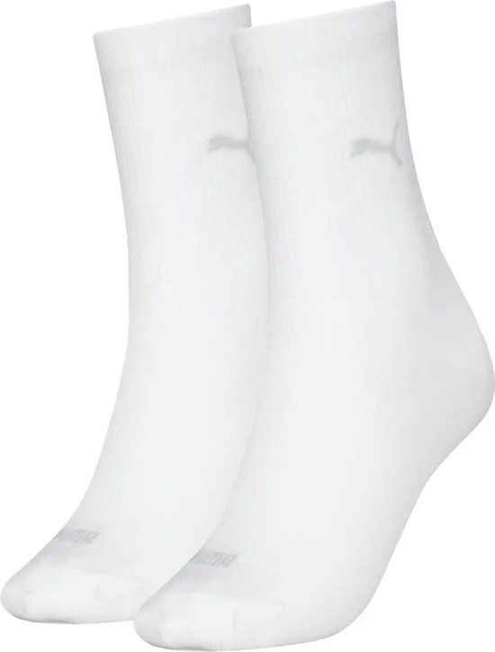 Puma 2-paar ademende mesh sportsokken dames zwart maat 42