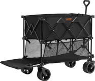 Vevor Handkar, 132 x 56.5 x 106.5 cm, Zwart
