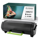 Evoke Lexmark M1140 24B6213 Zwart Toner 10000 Pagina's