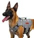 OneTigris Harnais anti-traction, harnais pour chien, air-mesh, harnais de sécurité réglable, ultra respirant pour chiens de grande et moyenne taille, harnais de poitrine, harnais pour chien avec 2 poignées, gilet pour chien