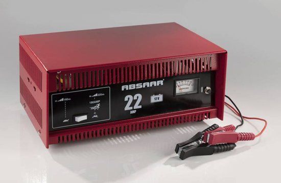 Absaar Acculader 22A 12V-starthulpfunctie