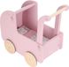 Top1Toys Little Dutch Poppenwagen - Hout - Roze