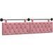 Rose Velours Tête de lit suspendue 210 x 55 x 7 cm