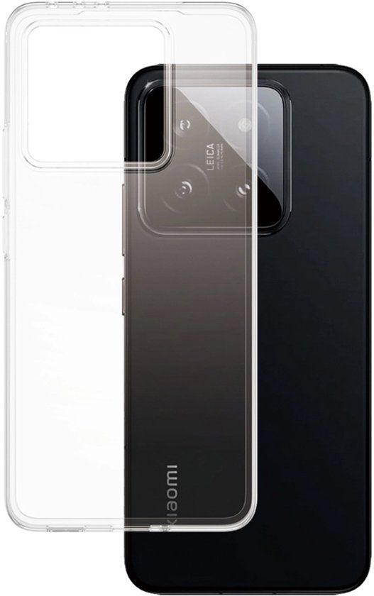 CARE by PanzerGlass Urban Combat Case geschikt voor MagSafe voor de Xiaomi Redmi Note 14 (5G) - Transparant
