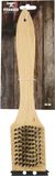 Merkloos BBQ schoonmaakborstel - 30 cm - barbecue/grill reinigingborstel