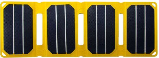 Solar Brother Pathfinder Solar Charger 6.5W - Black/Yellow