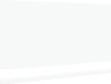 vidaXL Vervangingsdoek voor zonnescherm 6x3.5 m Wit Polyester
